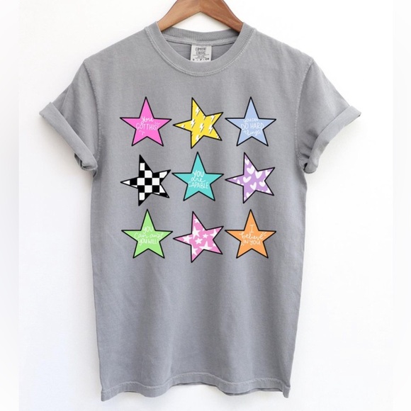 Comfort Colors Tops - Teacher Graphic Tee